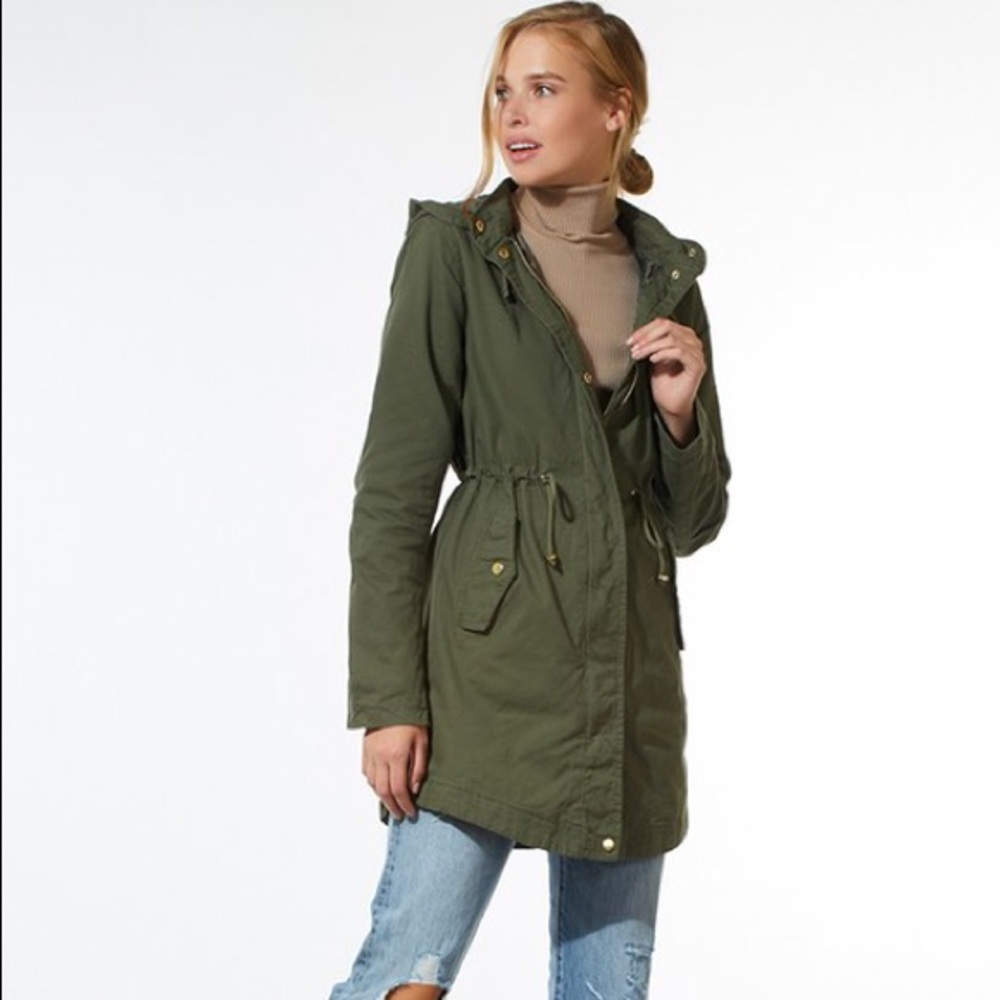 Olive Anorak Utility Jacket